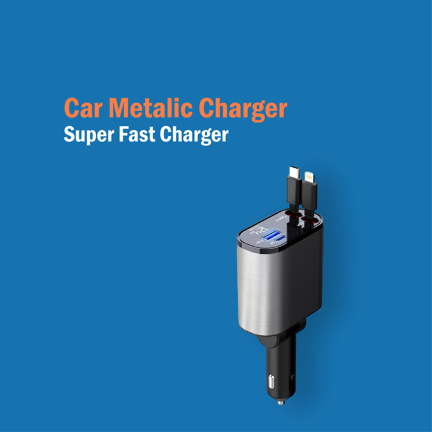 Metal Car Super Fast Charging