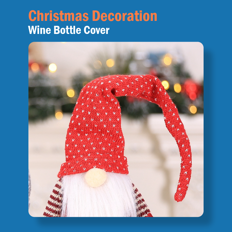 Christmas Decoration Wine Bottle Cover