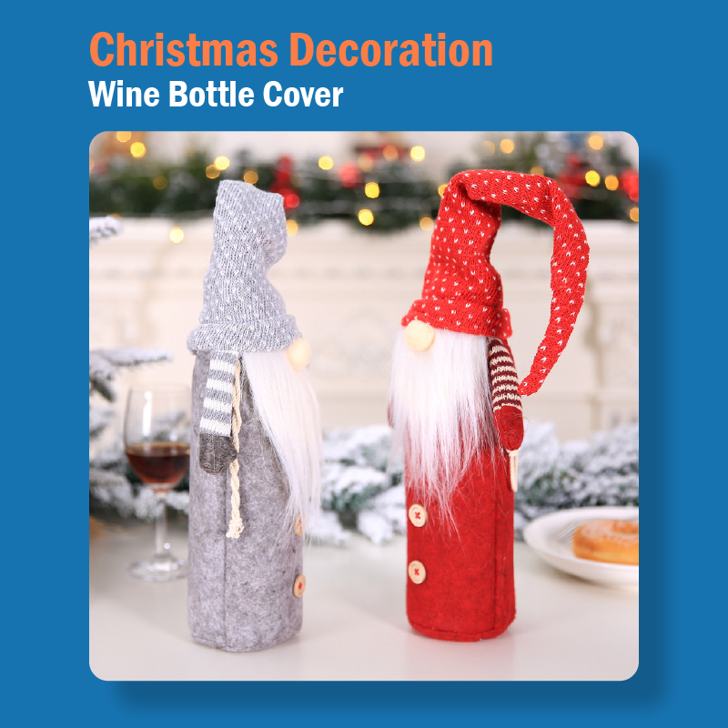 Christmas Decoration Wine Bottle Cover