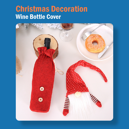 Christmas Decoration Wine Bottle Cover