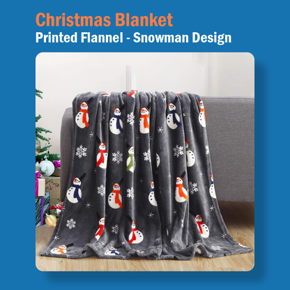 Christmas Printed Flannel Blanket