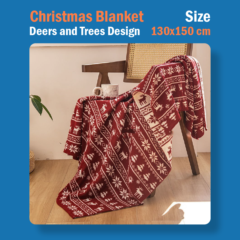 Christmas Decoration Cover Blanket