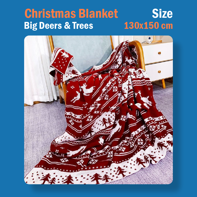 Christmas Decoration Cover Blanket