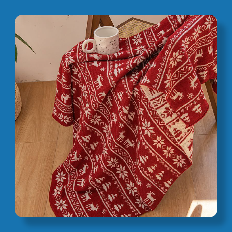 Christmas Decoration Cover Blanket