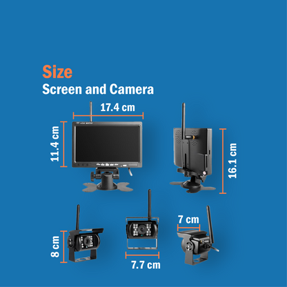 7 Inch Wireless Video Display + Camera