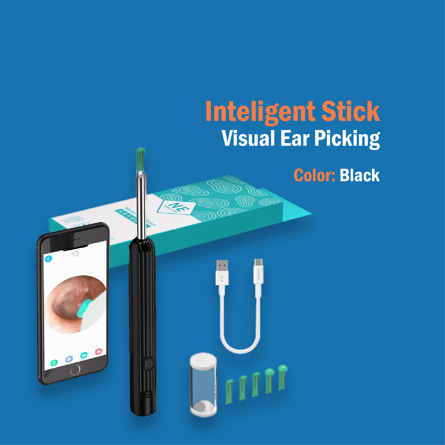 Ear Cleaning Wireless  Endoscope